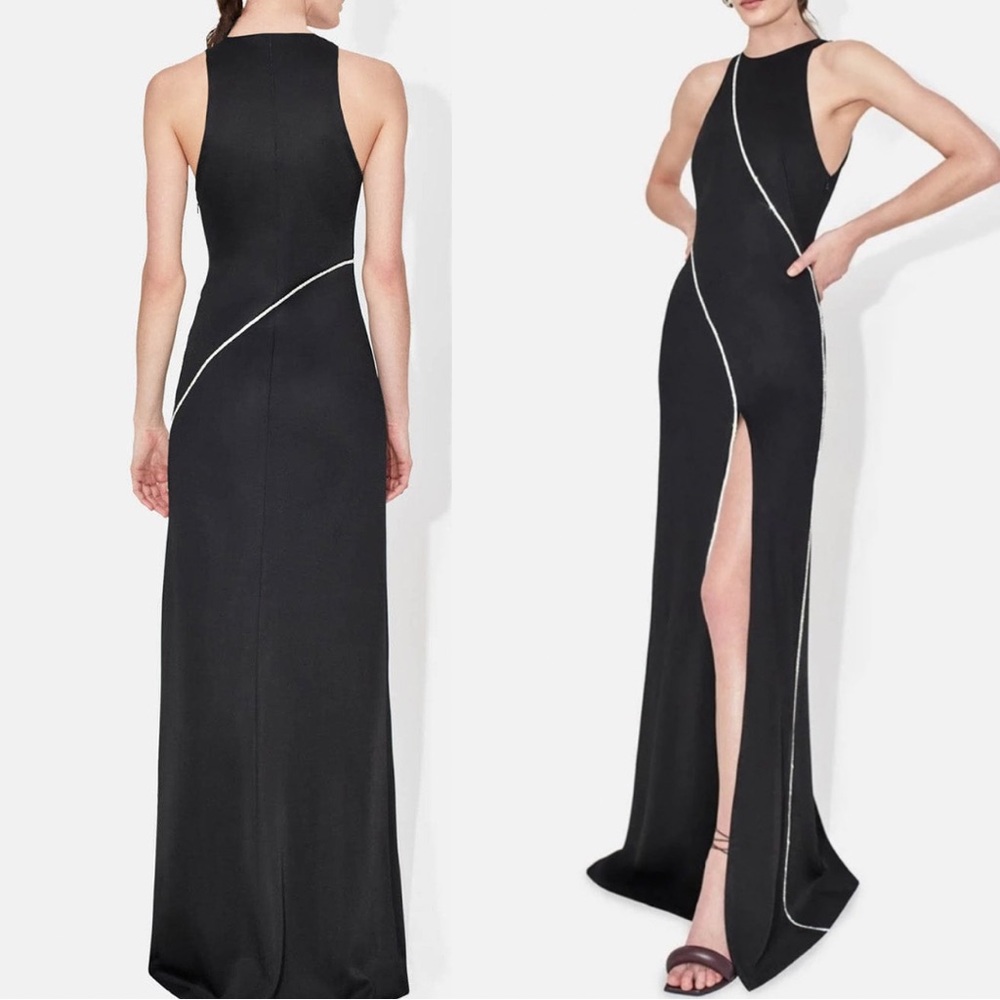 Galvan London Crystal Cord Gown